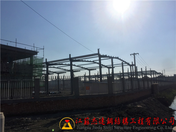 盐城优科给水设备有限公司全钢结构车间