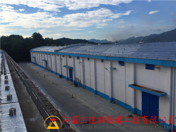 光泽直属库仓间罩棚未开工图