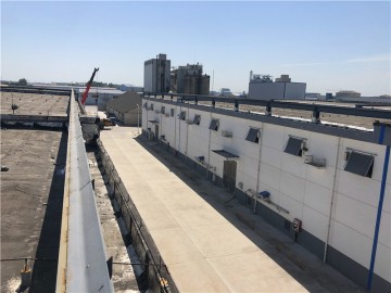 江苏扬州高邮三垛粮库仓间罩棚工程