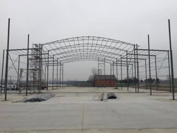 建湖沿河砖窑厂钢结构工程