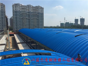 多连跨拱形屋顶