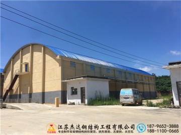 江西宜春高安粮库拱形屋顶工程