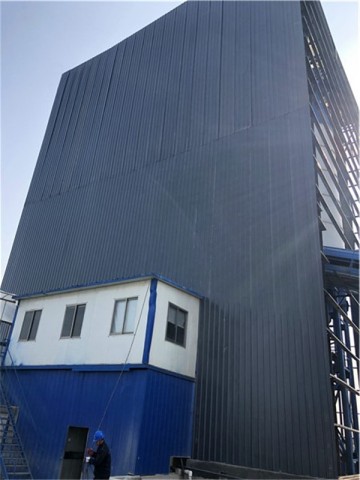 商砼水泥厂钢结构施工方案