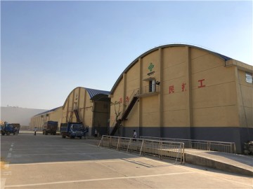 江西宜春粮库拱形波纹钢屋盖工程